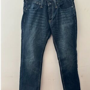 Ed Hardy Dark Blue Straight Jeans